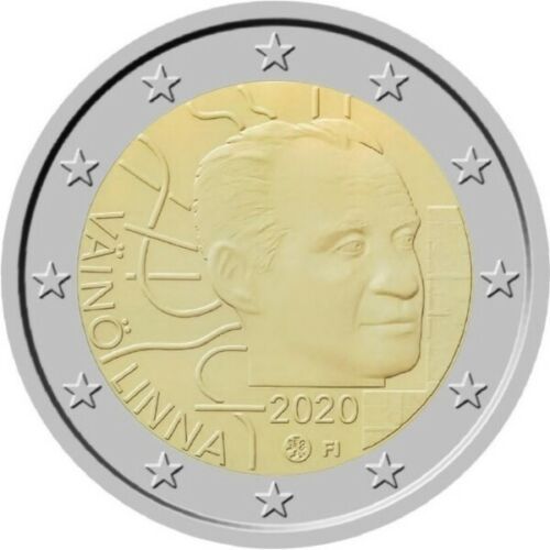 2 EURO FINNLAND 2020 "VÄINÖ LINNA 100 GEBURTSTAG"