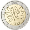2 EURO FINNLAND 2004 "ZIRKULIERT NOT UNC"