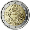 2 EURO BELGIA 2012 "10 VUOTTA EURO"