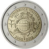 2 EURO  ITALIA 2012 "Kymmenen vuotta euroseteleitä ja ‑kolikoita"