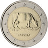 2 EURO LETTLAND 2016  "COW"