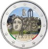2 Euro Italia 2016 Plauto Väritetty